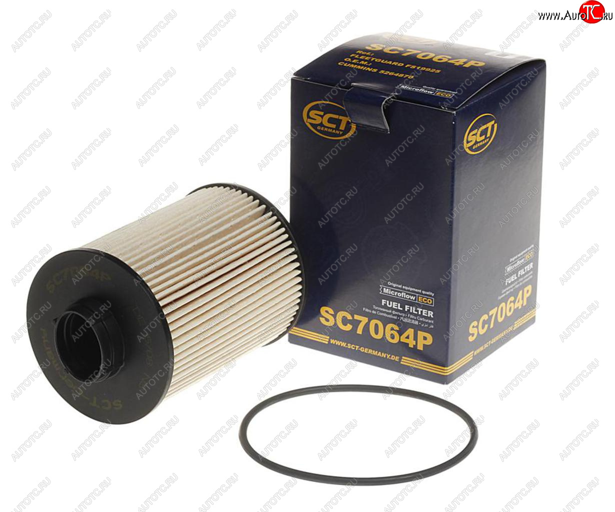 619 р. Фильтр топливный ГАЗ-3302 (дв.CUMMINS 2.8) SCT MANNOL MANNOL sc7064p  с доставкой в г. Кемерово