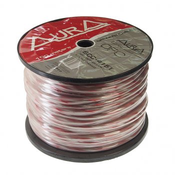 231 р. Кабель акустический 16Ga (2х1.5мм) 1м AURA AURA scc-415t 100м  с доставкой в г. Кемерово. Увеличить фотографию 1