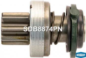 939 р. Привод стартера NISSAN Sunny (бендикс) KRAUF KRAUF sdb8874pn  с доставкой в г. Кемерово. Увеличить фотографию 1