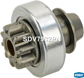 599 р. Привод стартера HYUNDAI Porter KIA Bongo,K2500,K2700,K2900,K3000,K3600 (бендикс) KRAUF KRAUF sdv7932pn  с доставкой в г. Кемерово. Увеличить фотографию 8