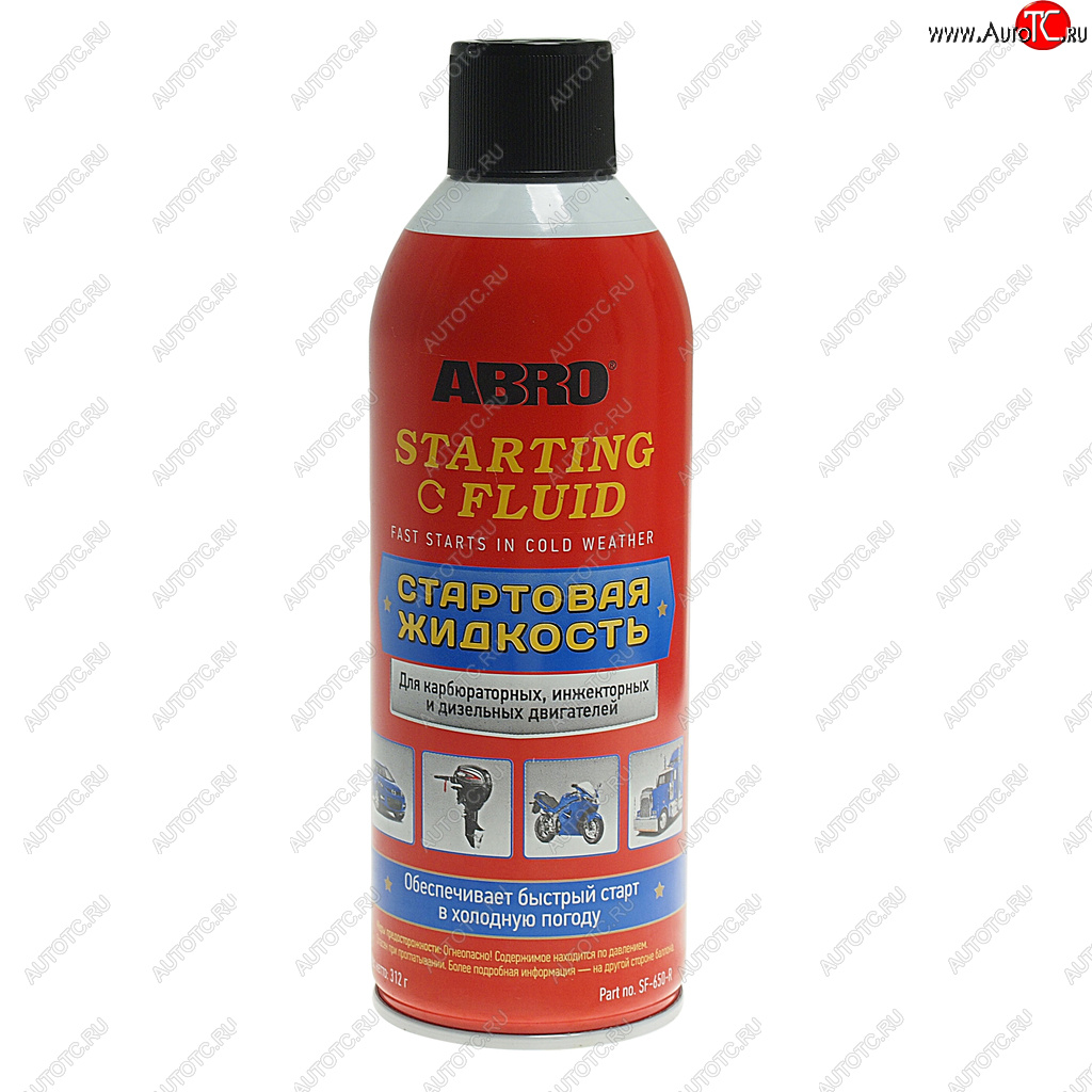 729 р. Жидкость для запуска двигателя 312г ABRO ABRO sf-650  с доставкой в г. Кемерово