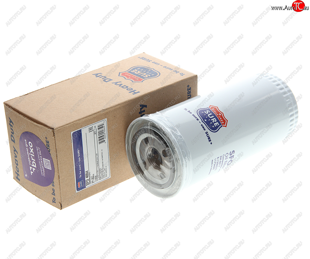 829 р. Фильтр масляный DAF IVECO SURE FILTER SURE FILTER sfo4054  с доставкой в г. Кемерово
