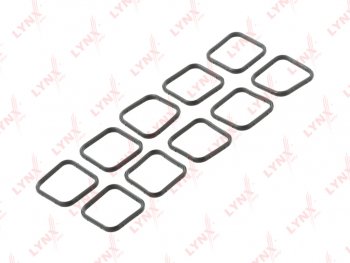 103 р. Прокладка CHEVROLET Aveo (06-),Cruz (09-) OPEL Astra H корпуса термостата к двигателю LYNX LYNX sg1569  с доставкой в г. Кемерово. Увеличить фотографию 2
