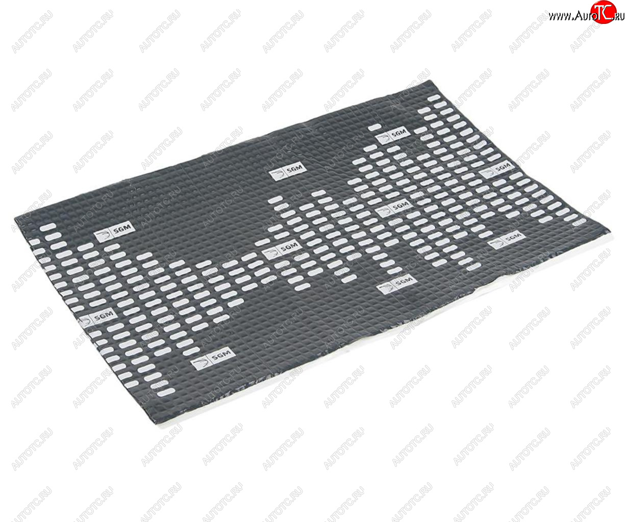 459 р. Шумоизоляция, вибропоглощение АлюМаст Бета 4 (М4Ф1) (0.5х0.7м) толщина 4мм Classic series SGM SGM sgm.am.b4.05x080  с доставкой в г. Кемерово