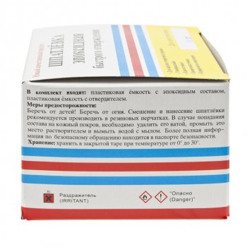 188 р. Шпатлевка эпоксидная 250г АСТАТ НПК АСТАТ шэдп-250  с доставкой в г. Кемерово. Увеличить фотографию 3