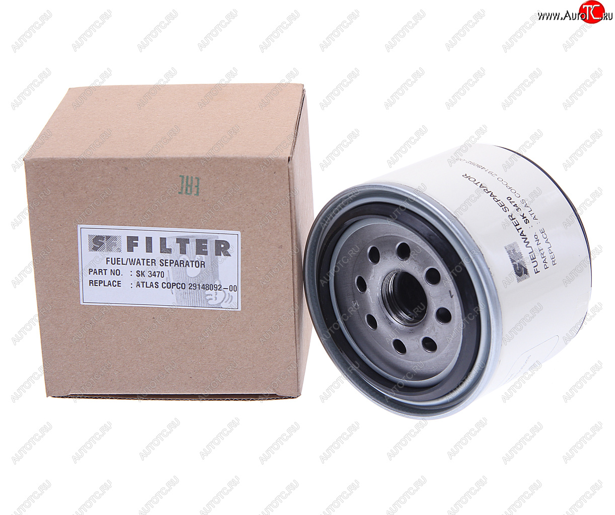 3 069 р. Фильтр топливный CATERPILLAR CASE сепаратор (30 микрон) SF FILTER SF FILTER sk3470  с доставкой в г. Кемерово