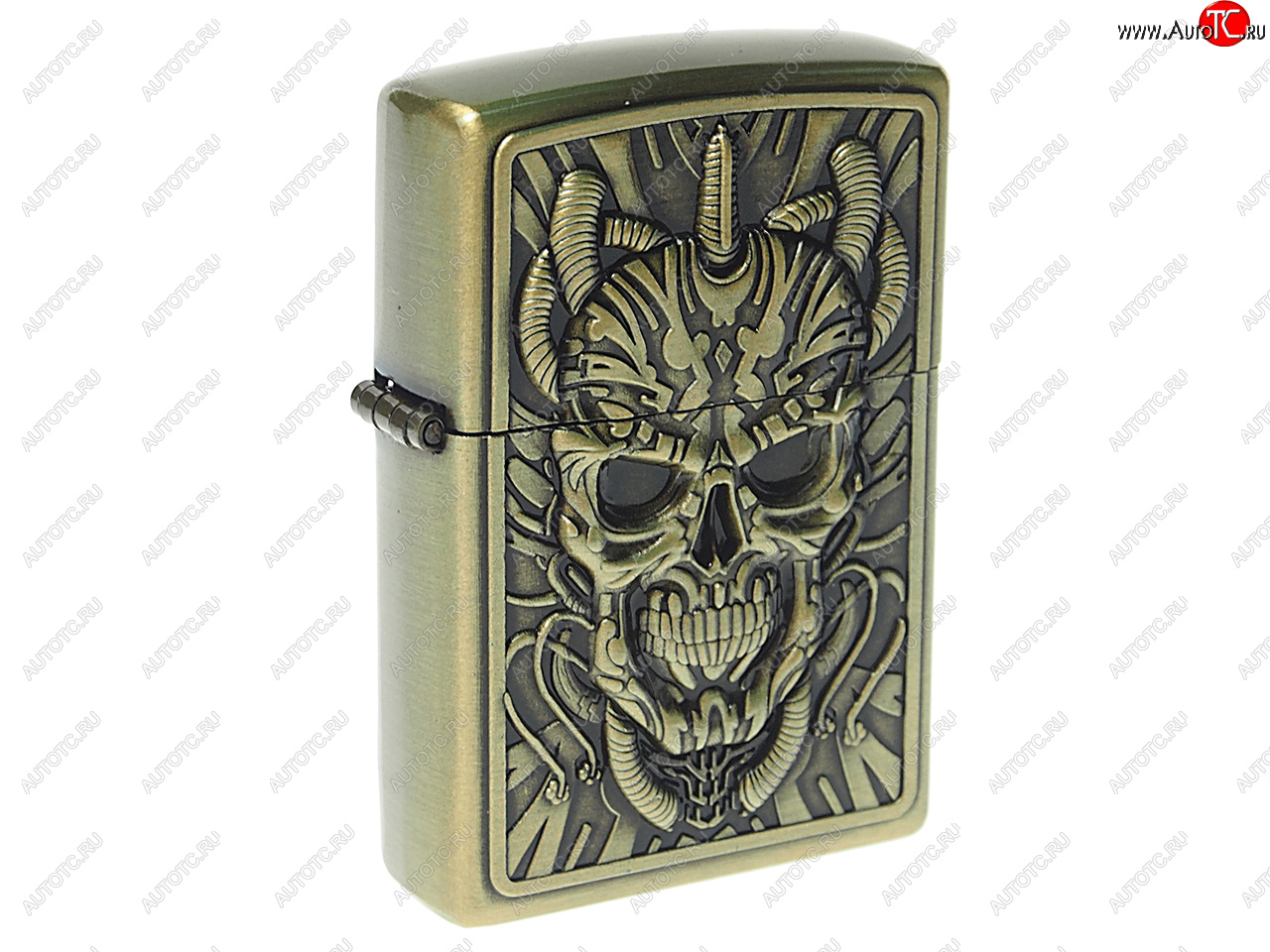 299 р. Зажигалка бензиновая JIANTAI NO NAME skull  с доставкой в г. Кемерово