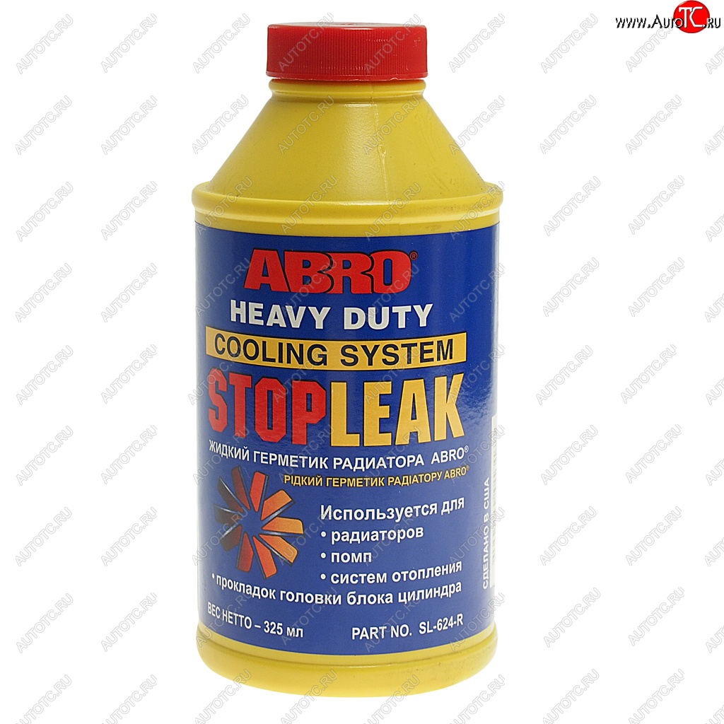 439 р. Герметик радиатора 325мл Stop Leak Liquid ABRO ABRO sl-624  с доставкой в г. Кемерово
