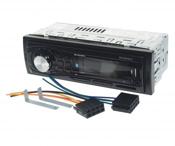 2 379 р. Магнитола автомобильная 1DIN 24V SOUNDMAX SOUNDMAX sm-ccr3184fb  с доставкой в г. Кемерово. Увеличить фотографию 1