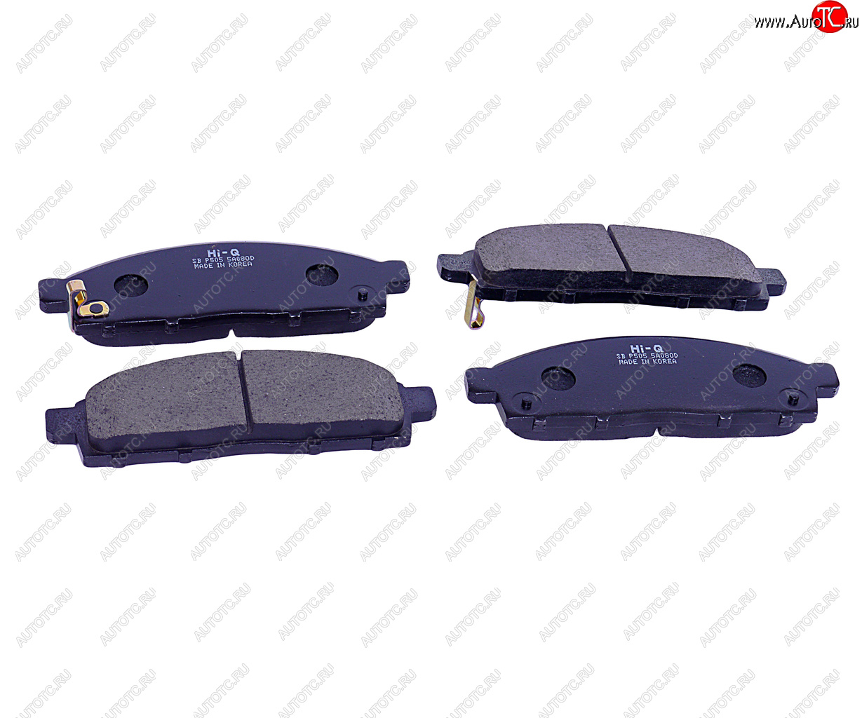 1 579 р. Колодки тормозные передние (4шт.) SANGSIN Mitsubishi L200 4  дорестайлинг (2006-2014)  с доставкой в г. Кемерово