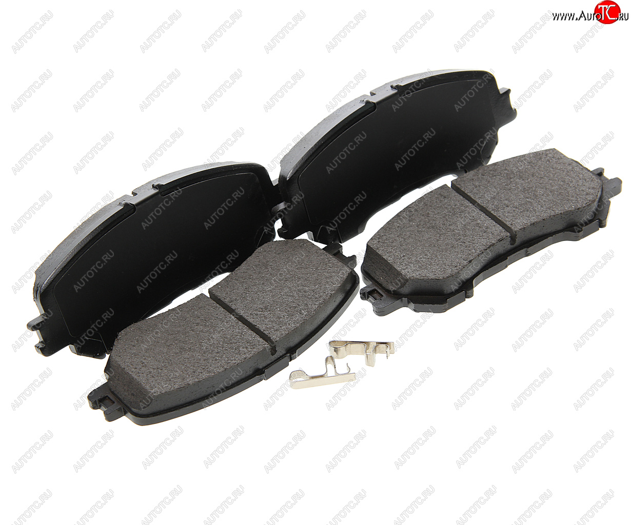 2 199 р. Колодки тормозные передние (4шт.) SANGSIN Nissan Qashqai 2 J11 дорестайлинг (2013-2019)  с доставкой в г. Кемерово