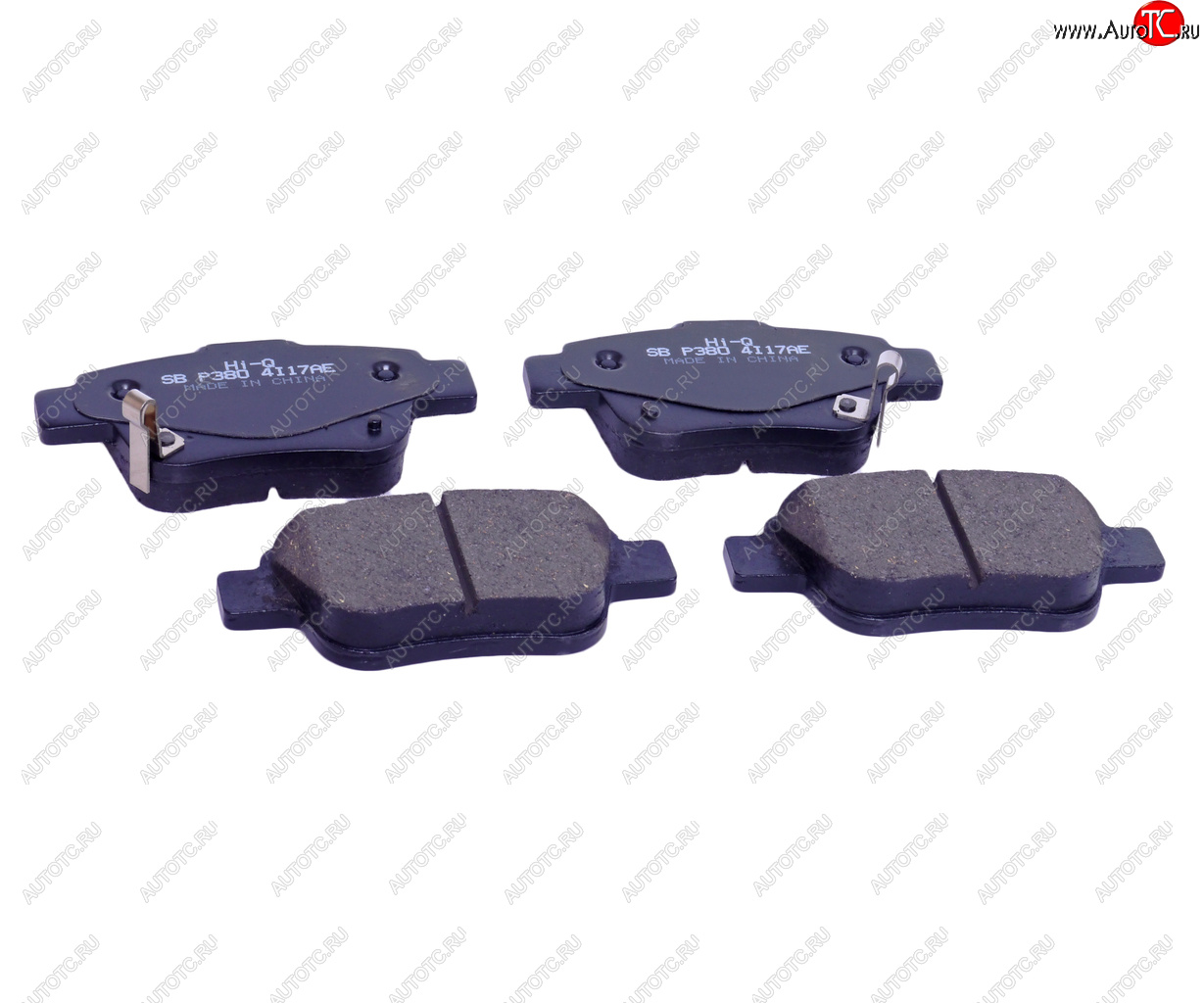 2 079 р. Колодки тормозные задние (4шт.) SANGSIN Toyota Corolla E130 седан USA (2003-2007)  с доставкой в г. Кемерово