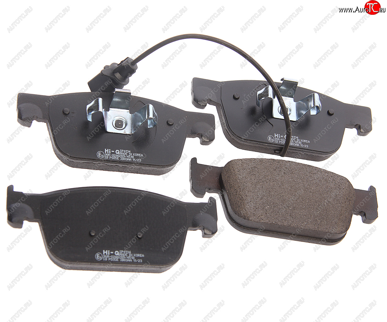2 869 р. Колодки тормозные AUDI A4,A5,Q5 (15-) передние (4шт.) SANGSIN SANGSIN sp4134  с доставкой в г. Кемерово