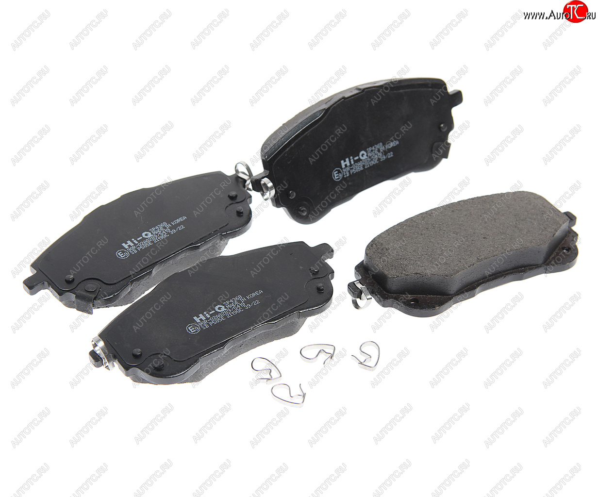2 499 р. Колодки тормозные передние (4шт.) SANGSIN Toyota Corolla E210 хэтчбэк 5 дв. дорестайлинг (2018-2022)  с доставкой в г. Кемерово