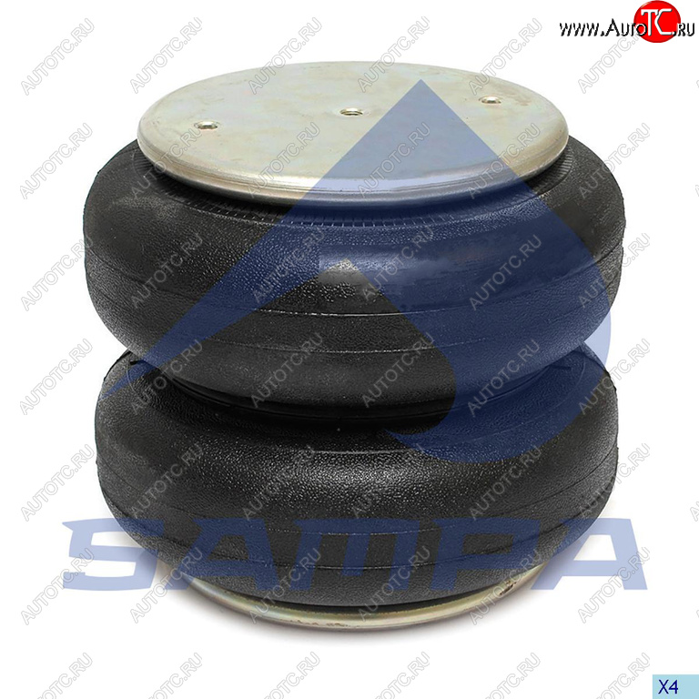 6 299 р. Пневморессора ROR (две секции) SAMPA SAMPA sp55302-2p06  с доставкой в г. Кемерово