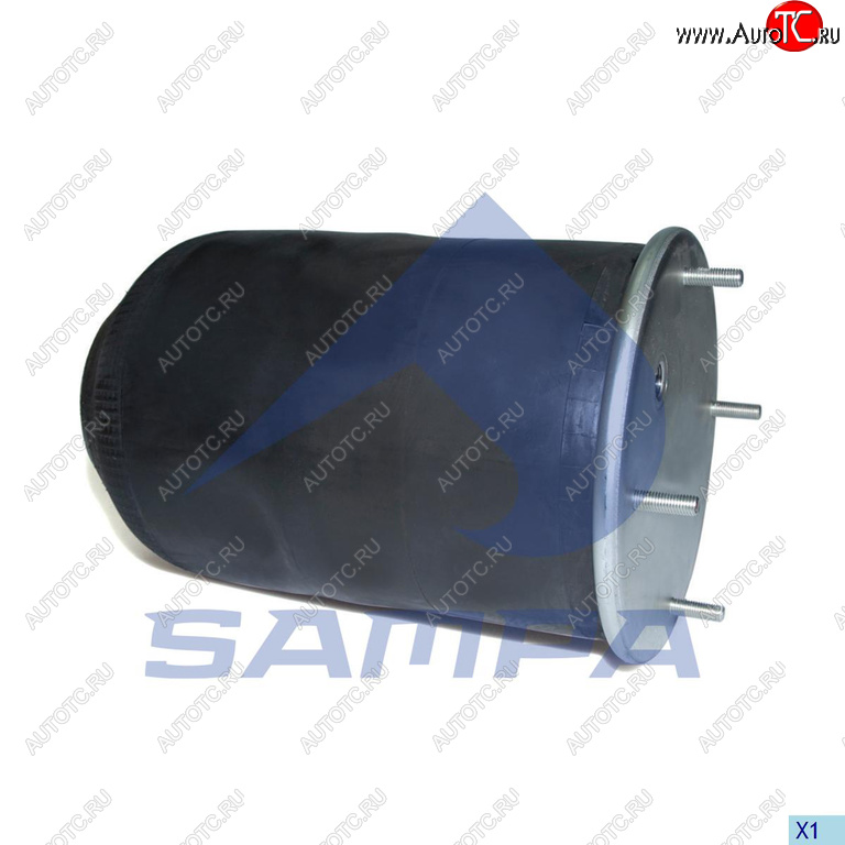3 999 р. Пневморессора SCHMITZ (без стакана) (2 шп. M12 смещ. 25 1 отв.-шт. M22 Н:отв. D156.5) SAMPA SAMPA sp554028  с доставкой в г. Кемерово