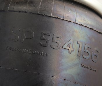 5 299 р. Пневморессора FRUEHAUF SMB (пластиковый стакан) (4 отв. M12, 1 шп. M12, 1 шп-штуц. M1220мм) SAMPA SAMPA sp554156-kp  с доставкой в г. Кемерово. Увеличить фотографию 3