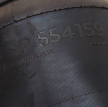 5 499 р. Пневморессора FRUEHAUF SMB (пластиковый стакан) (1 шп. M12, 1 шп-штуц.M1220) SAMPA SAMPA sp554159-kp09  с доставкой в г. Кемерово. Увеличить фотографию 3