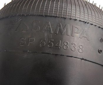 6 699 р. Пневморессора MERCEDES Actros,Atego (металлический стакан) (штуцер М24х1.5мм по центру) SAMPA SAMPA sp554838-k  с доставкой в г. Кемерово. Увеличить фотографию 3