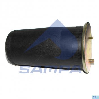 3 899 р. Пневморессора MAN TGL (без стакана,1шп.+возд.1отв.) SAMPA SAMPA sp554862  с доставкой в г. Кемерово. Увеличить фотографию 1