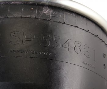4 899 р. Пневморессора BPW (без стакана,2 шп. M12, 1 отв.штуц. M22х1.5мм) SAMPA SAMPA sp554881  с доставкой в г. Кемерово. Увеличить фотографию 3