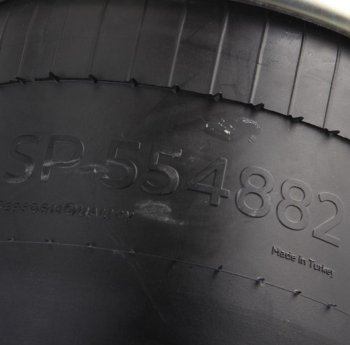 5 899 р. Пневморессора MAN TGA (металлический стакан) (1шп.М12+2штуц.М16х1.5 1отв.М18х2) SAMPA SAMPA sp554882-k  с доставкой в г. Кемерово. Увеличить фотографию 3
