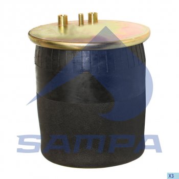 6 499 р. Пневморессора MAN (металлический стакан) SAMPA SAMPA sp554884-k07  с доставкой в г. Кемерово. Увеличить фотографию 1