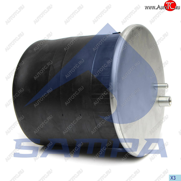 6 799 р. Пневморессора MAN (металлический стакан) SAMPA SAMPA sp554885-k  с доставкой в г. Кемерово
