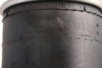 6 999 р. Пневморессора FRUEHAUF ROR (металлический стакан) (4 шп. M12, 1 штуцер M12) SAMPA SAMPA sp55912-k  с доставкой в г. Кемерово. Увеличить фотографию 3