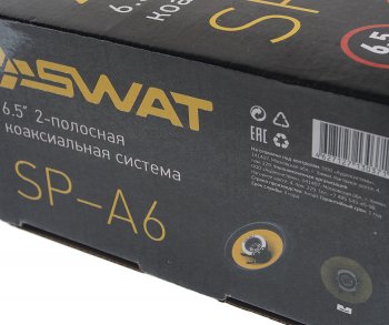 1 549 р. Колонки коаксиальные 6 (16см) 60Вт SWAT SWAT sp-a6  с доставкой в г. Кемерово. Увеличить фотографию 4