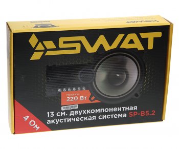 3 779 р. Колонки компонентные 5 (13см) 50ВТ SWAT SWAT sp-b5.2  с доставкой в г. Кемерово. Увеличить фотографию 4