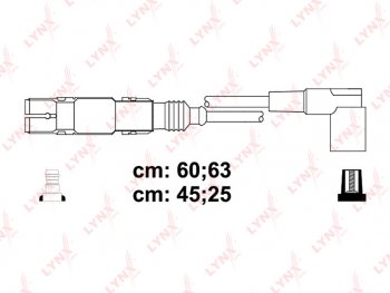 2 799 р. Провод высоковольтный VW Golf (99-06),Jetta (10-) SEAT SKODA Fabia (99-08) комплект LYNX LYNX spe8036  с доставкой в г. Кемерово. Увеличить фотографию 1