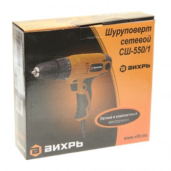 2 299 р. Шуруповерт сетевой 550Вт 34Нм 0-800обмин. ВИХРЬ ВИХРЬ сш-5501  с доставкой в г. Кемерово. Увеличить фотографию 4