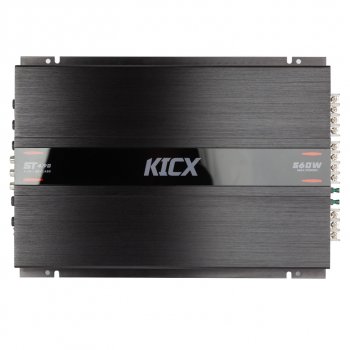 9 599 р. Усилитель автомобильный 4х90Вт KICX KICX st 4.90  с доставкой в г. Кемерово. Увеличить фотографию 2