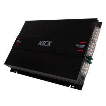9 599 р. Усилитель автомобильный 4х90Вт KICX KICX st 4.90  с доставкой в г. Кемерово. Увеличить фотографию 1