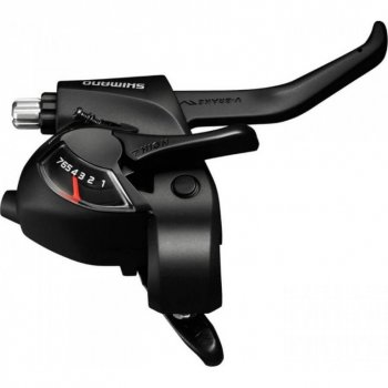 1 479 р. Шифтер велосипедный скоростной правый (7 скоростей) Tourney SHIMANO SHIMANO st-ef41-7r  с доставкой в г. Кемерово. Увеличить фотографию 1