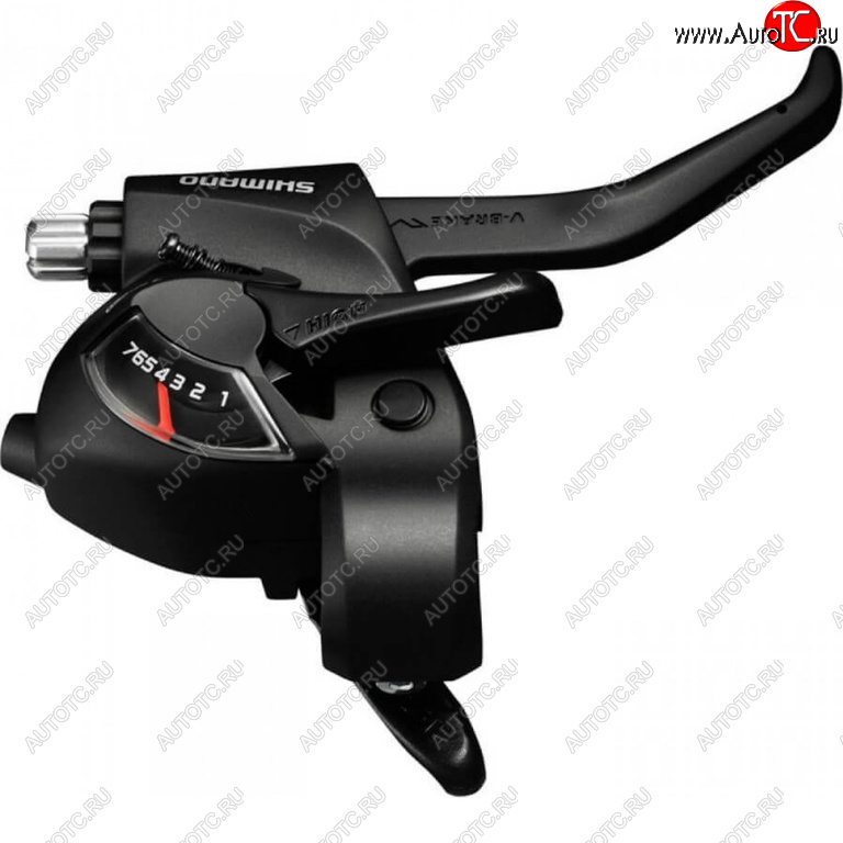 1 479 р. Шифтер велосипедный скоростной правый (7 скоростей) Tourney SHIMANO SHIMANO st-ef41-7r  с доставкой в г. Кемерово