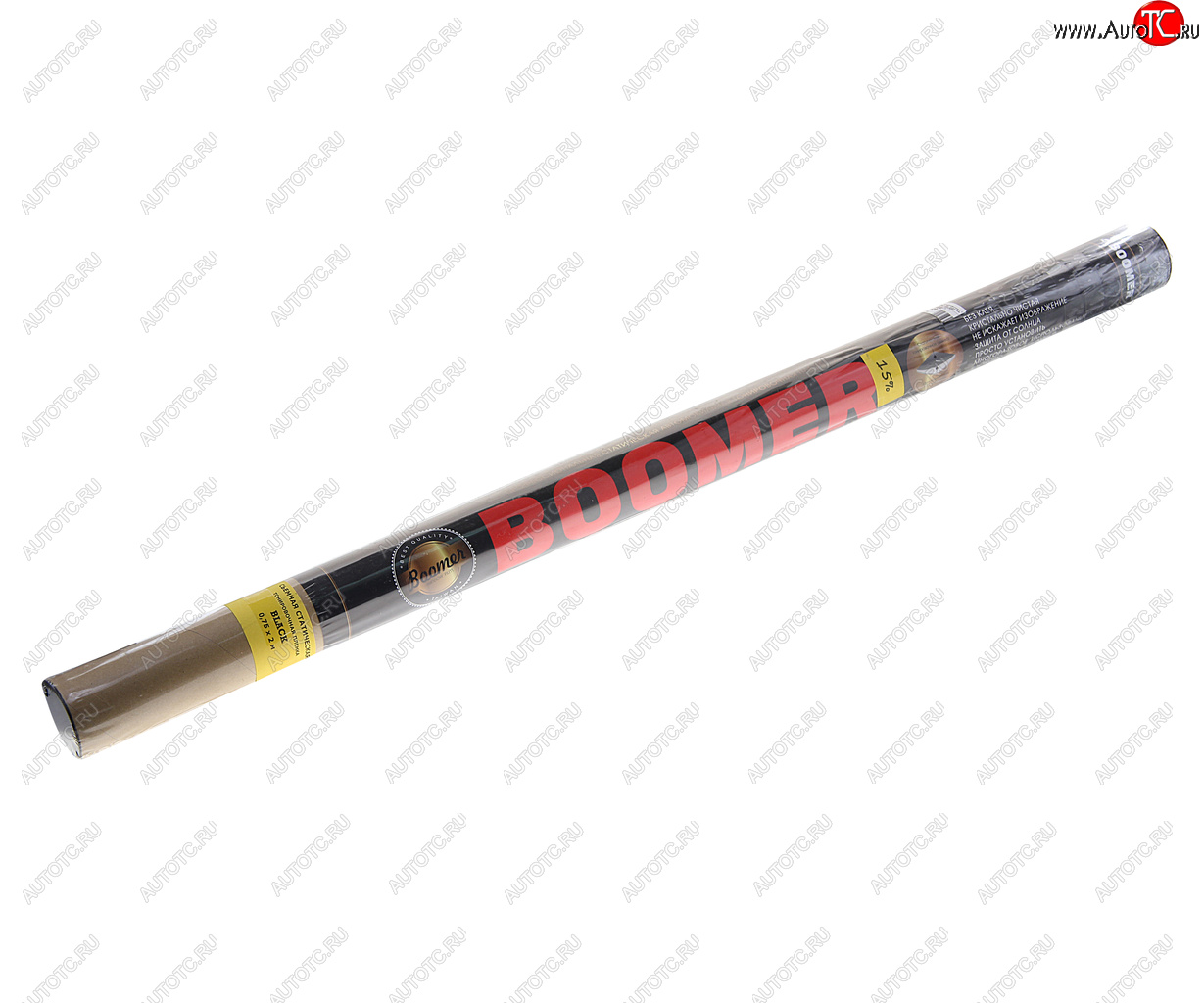 1 579 р. Пленка тонировочная 15% 0.75х2.0м съемная Black STP BOOMER BOOMER stp-75200bk15  с доставкой в г. Кемерово