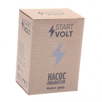 287 р. Насос омывателя RENAULT Logan (04-) стекла ветрового STARTVOLT STARTVOLT swp0901  с доставкой в г. Кемерово. Увеличить фотографию 3