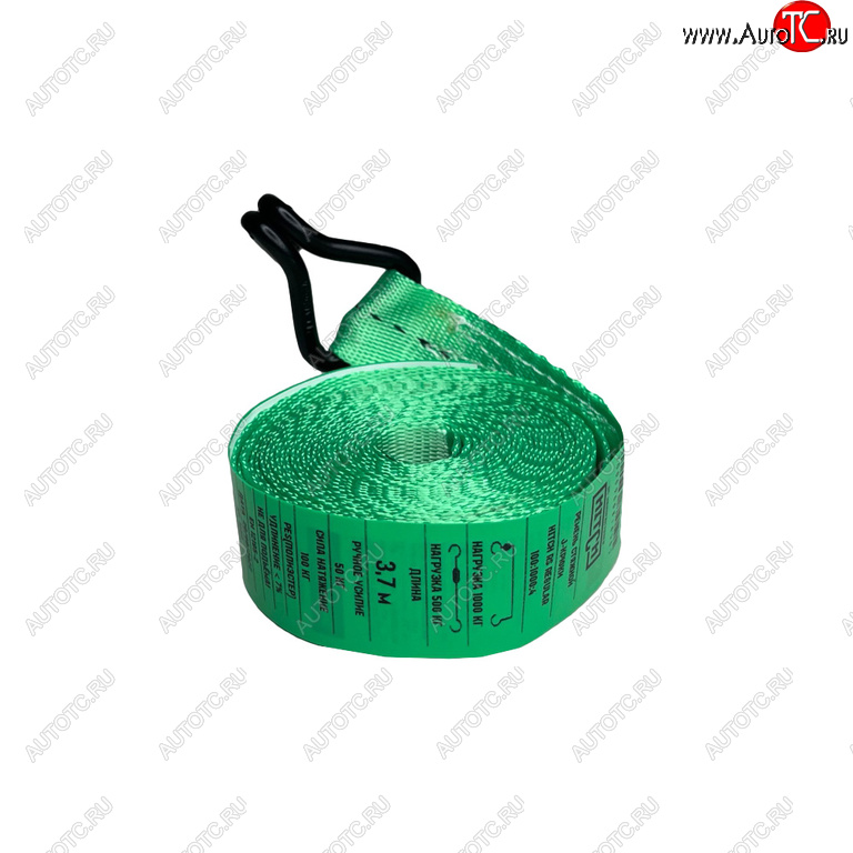 439 р. Стяжка крепления груза 1т 4м-25мм с храповиком HITCH HITCH sz076113  с доставкой в г. Кемерово