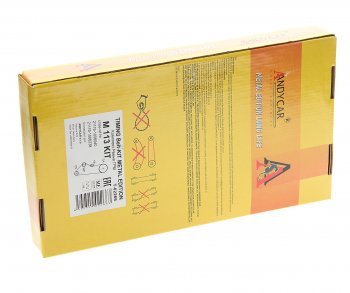3 479 р. Ремень ГРМ ВАЗ-2190 комплект с роликом METAL EDITION ANDYCAR ANDYCAR t-02266  с доставкой в г. Кемерово. Увеличить фотографию 3