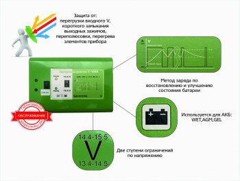 3 369 р. Устройство зарядное 12V 7А 90Ач 220V (автомат) АВТОЭЛЕКТРИКА АВТОЭЛЕКТРИКА t1050  с доставкой в г. Кемерово. Увеличить фотографию 6