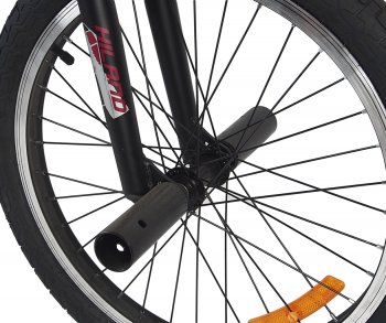 15 849 р. Велосипед 20 1-ск. BMX бордовый HILAND HILAND t21b603 b HILAND t21b603 b  с доставкой в г. Кемерово. Увеличить фотографию 3
