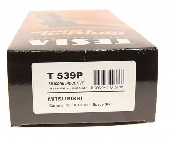 2 199 р. Провод высоковольтный MITSUBISHI Lancer (03-) (1.31.6) комплект TESLA TESLA t539p  с доставкой в г. Кемерово. Увеличить фотографию 2