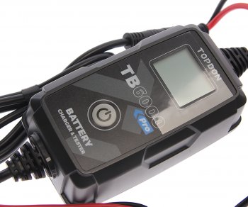 9 749 р. Устройство зарядное 6-12V 6А 240Ач (автомат) IP 65 со встроенным тестером АКБ TOPDON TOPDON tb6000pro  с доставкой в г. Кемерово. Увеличить фотографию 2