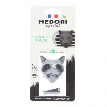 238 р. Ароматизатор на дефлектор керамика ПАНТЕРА 3D Cashmere Touch (Byredo-Blanche) 36г MEDORI MEDORI tc-2030  с доставкой в г. Кемерово. Увеличить фотографию 1