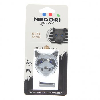 238 р. Ароматизатор на дефлектор керамика ПАНТЕРА 3D  Silky Sand (Baccarat Rouge 540) 36г MEDORI MEDORI tc-2032  с доставкой в г. Кемерово. Увеличить фотографию 1