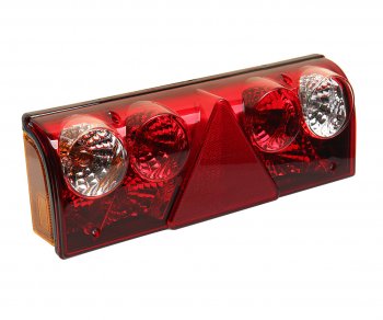 3 699 р. Фонарь задний SCHMITZ Europoint 2 левый (7-pin,желто-белый) TANGDE TANGDE td02-63-025l  с доставкой в г. Кемерово. Увеличить фотографию 1