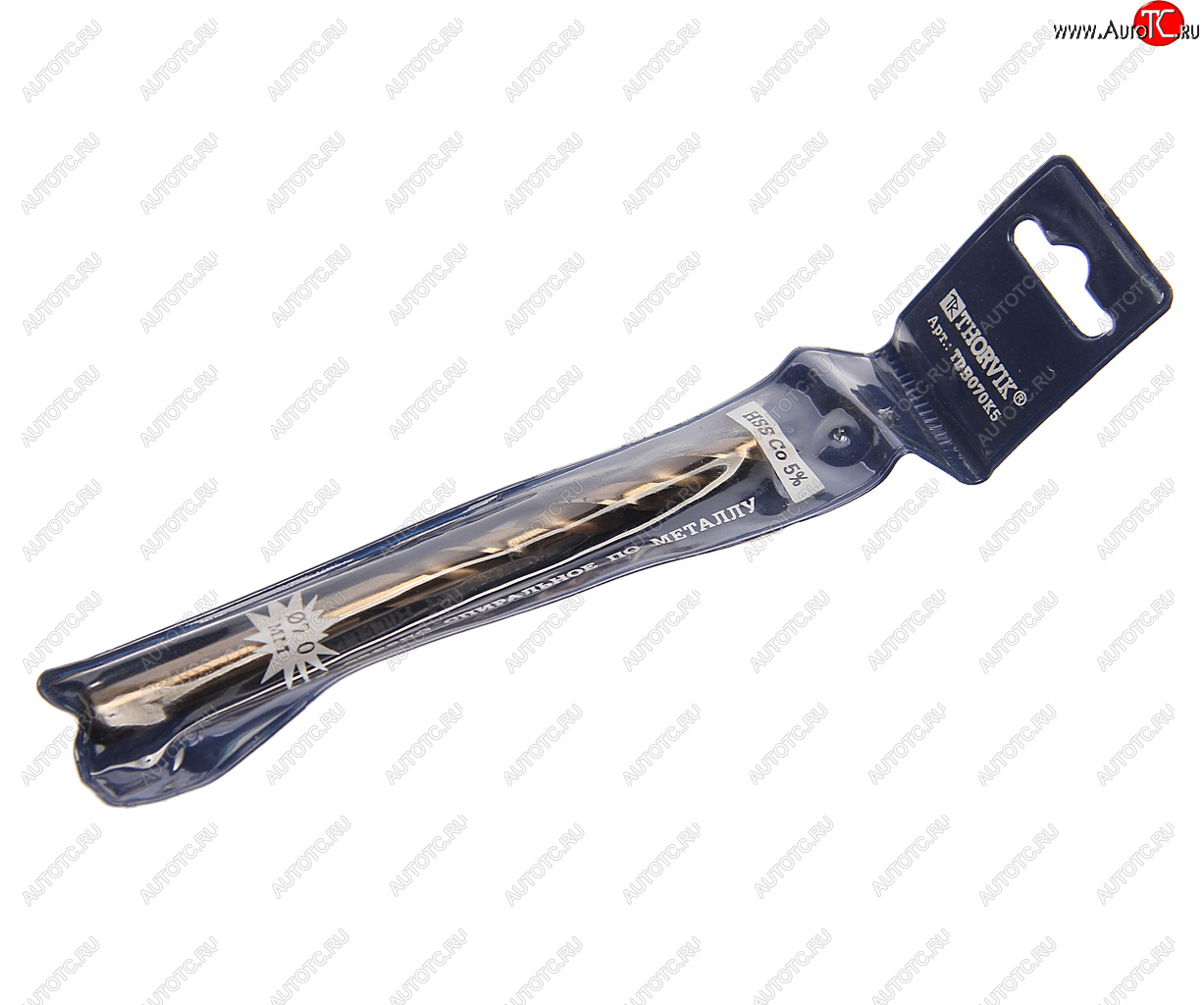 236 р. Сверло по металлу 7.5х109мм HSS Cobalt THORVIK THORVIK tdb070k5  с доставкой в г. Кемерово