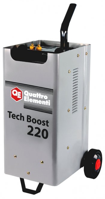 13 249 р. Устройство пуско-зарядное 12-24V30-300Ач200А передвижное QUATTRO ELEMENTI QUATTRO ELEMENTI tech boost 220  с доставкой в г. Кемерово. Увеличить фотографию 5